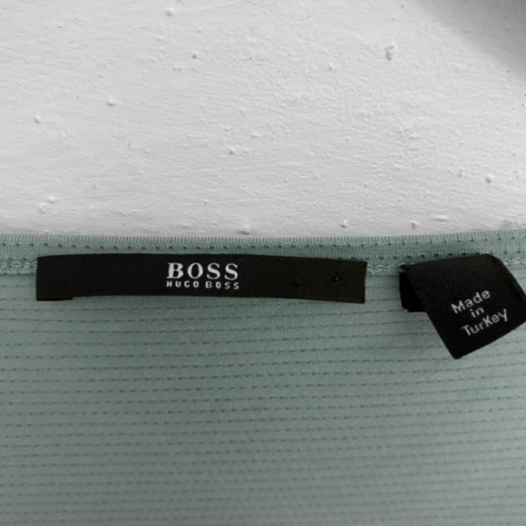 HUGO BOSS Black Label Top Sz L - Picture 4 of 5